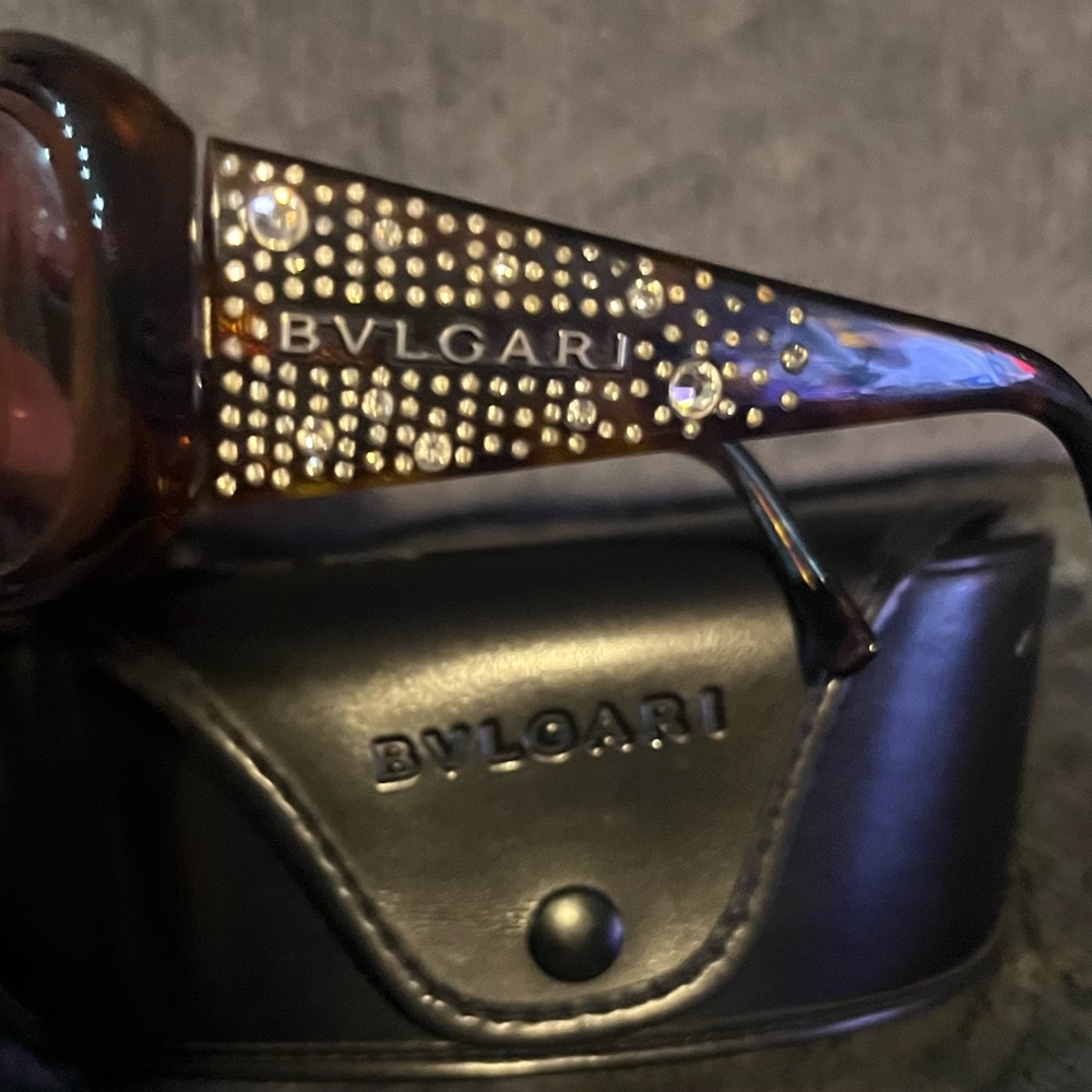 Bulgari Women's Brown Sunglasses - Picture 3 of 10
